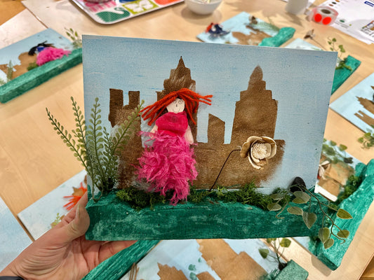 Blok van 6 workshops in thema zomer